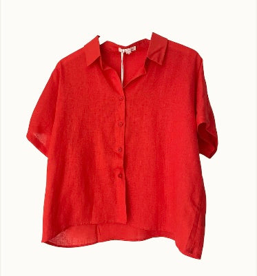 Bronte Shirt - Watermelon