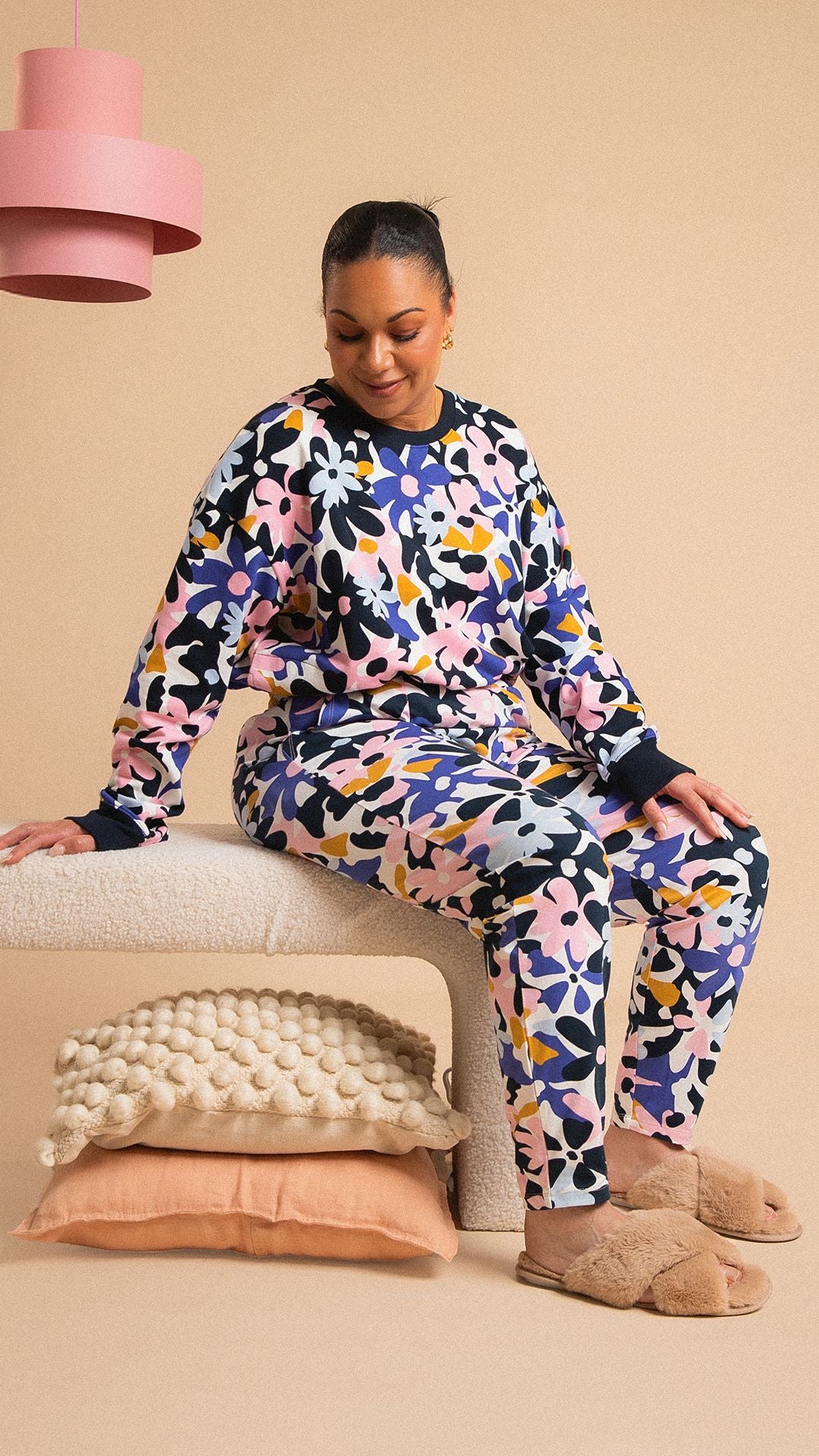 Quincy All Over Sweat - All Over Yardage Print