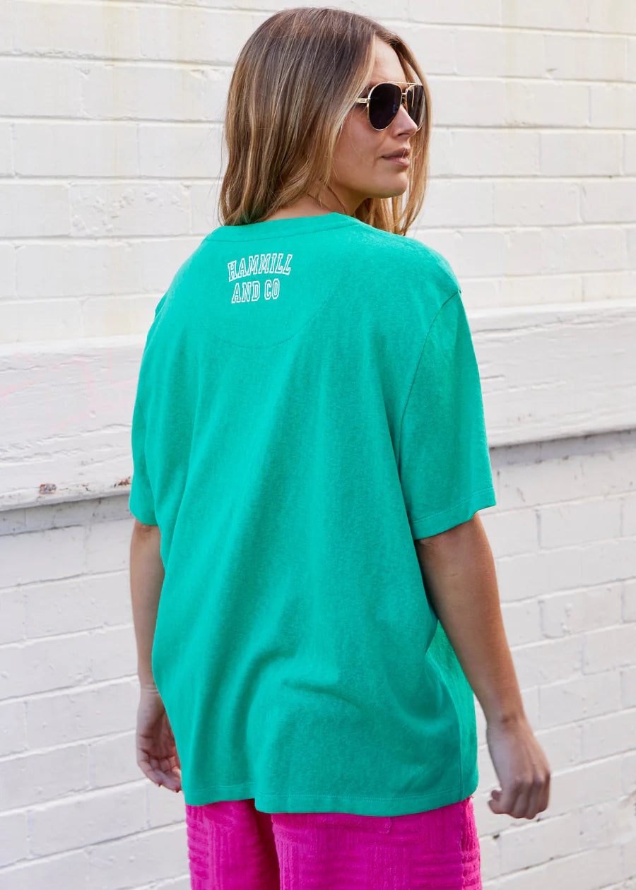 Live The Dream Retro Tee - Green