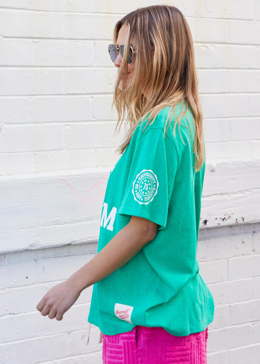 Live The Dream Retro Tee - Green