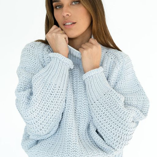 Willow Jumper - Ice Blue