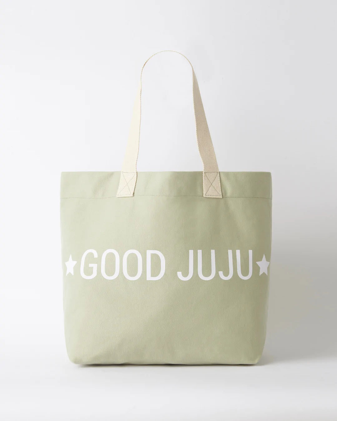 Good Juju Canvas Shopper -Sage